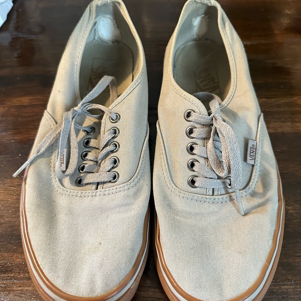 Size10.5 - VANS Authentic Beige Gum